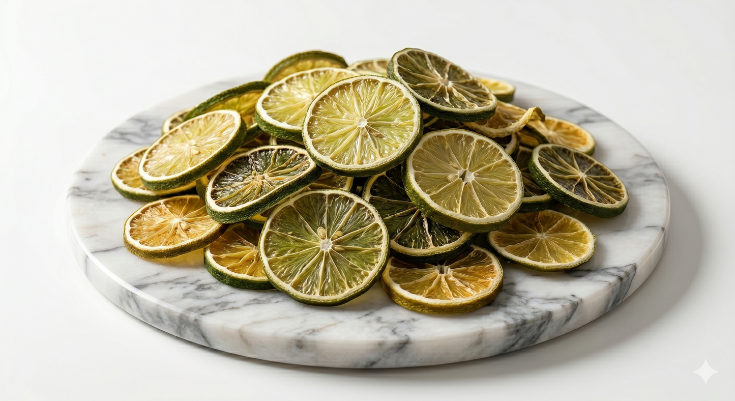 Dehydrated Lime Wheels